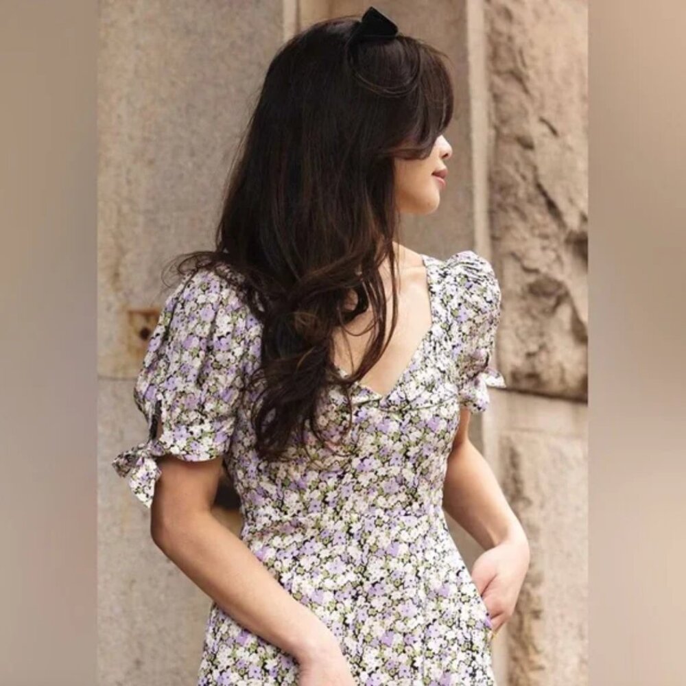 LAST DAY -- Petite Studio NYC Zahra Dress - Floral Print NWT